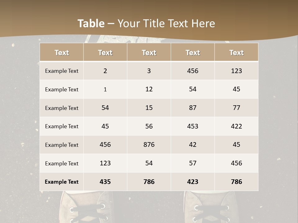 Culture Cool Sign PowerPoint Template