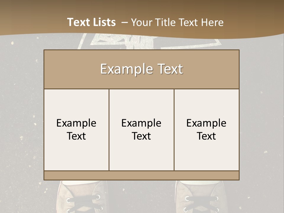 Culture Cool Sign PowerPoint Template
