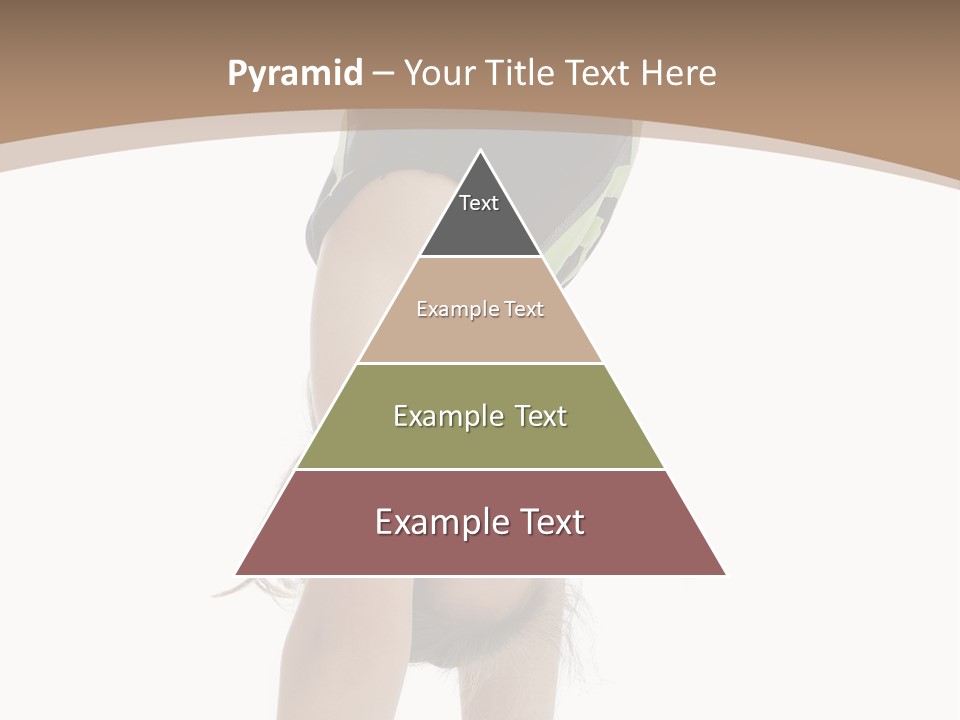 White Background Smile Young PowerPoint Template