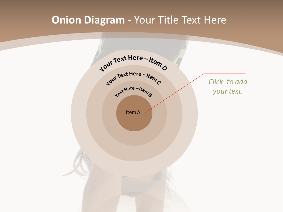 White Background Smile Young PowerPoint Template