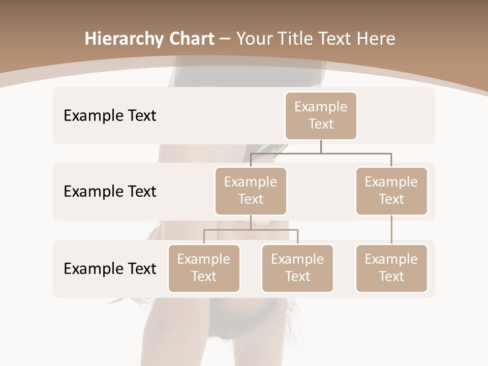 White Background Smile Young PowerPoint Template
