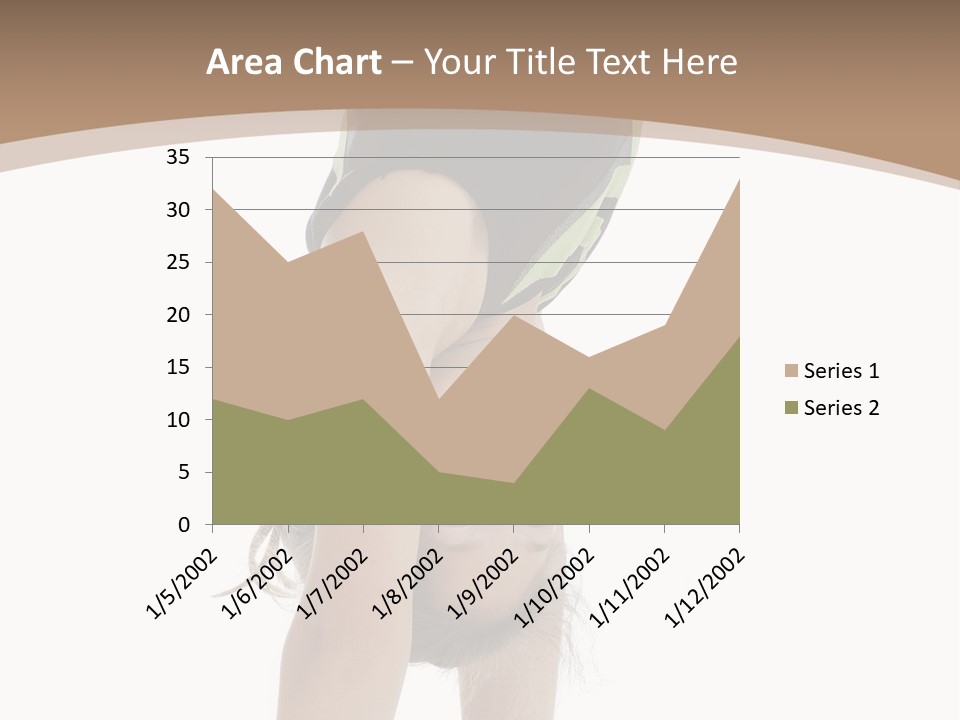 White Background Smile Young PowerPoint Template