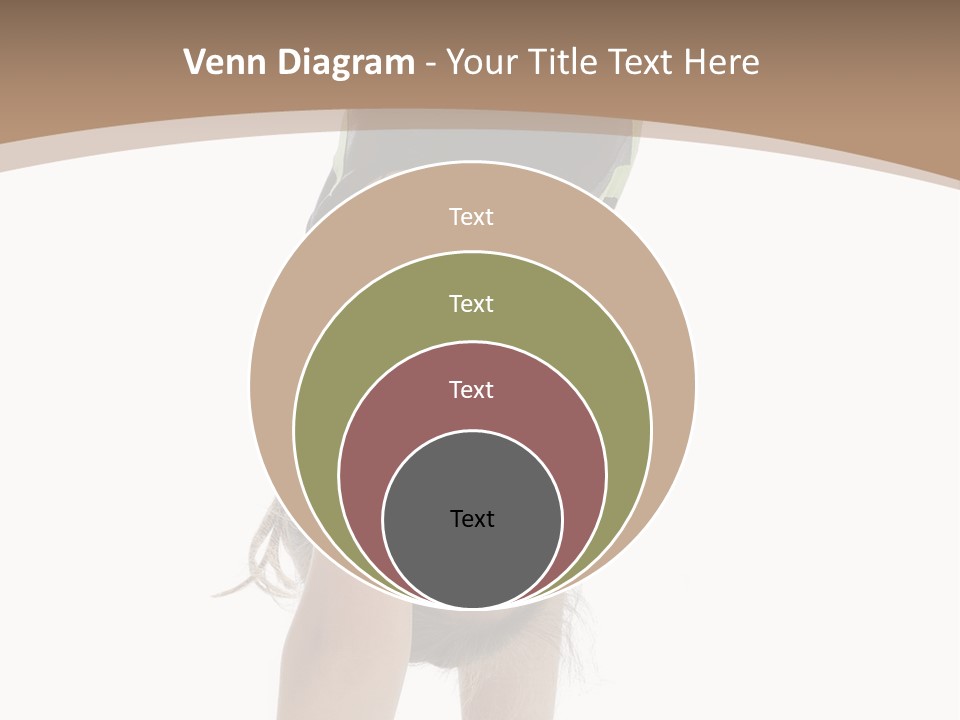 White Background Smile Young PowerPoint Template