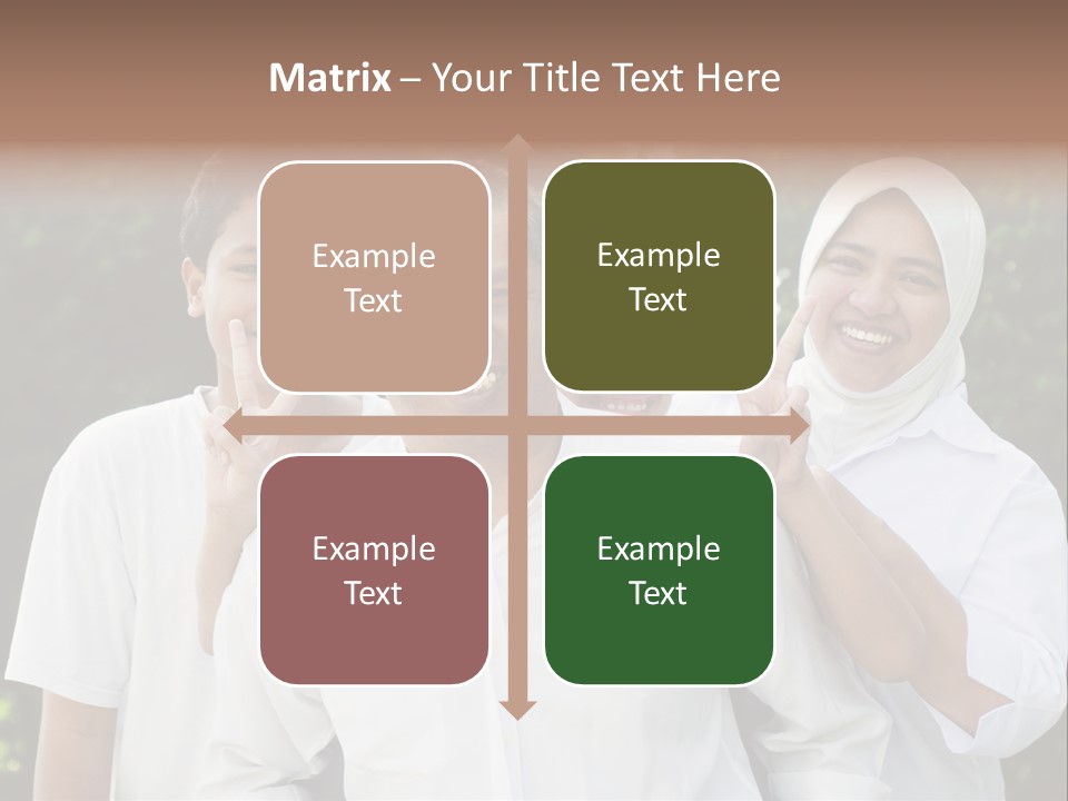 Teenager Boy Cheerful PowerPoint Template