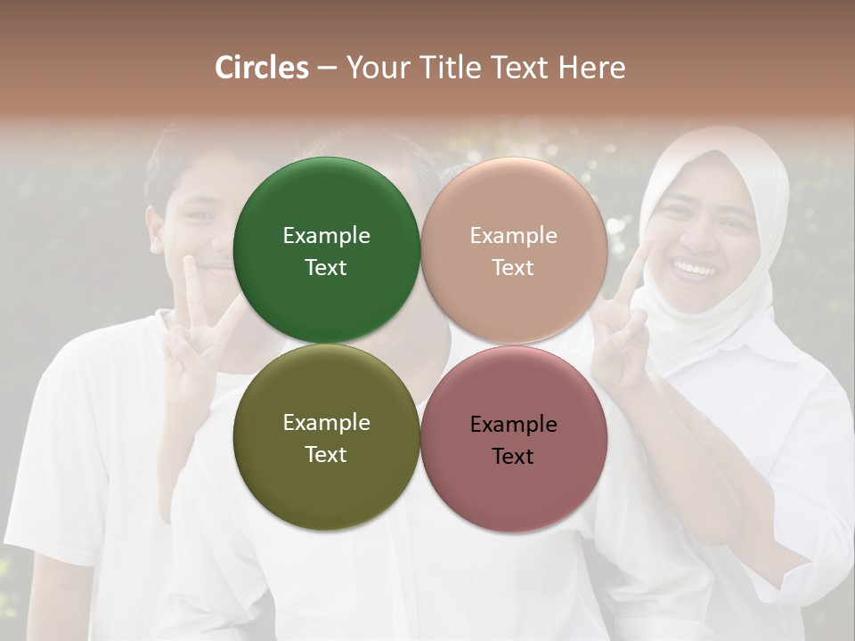 Teenager Boy Cheerful PowerPoint Template