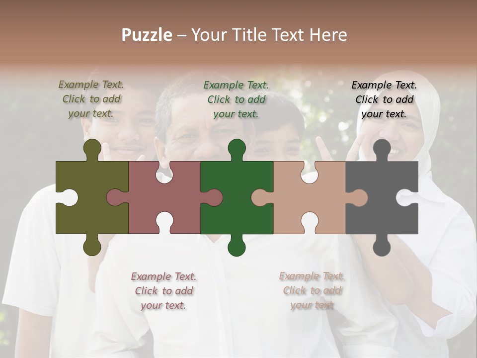 Teenager Boy Cheerful PowerPoint Template