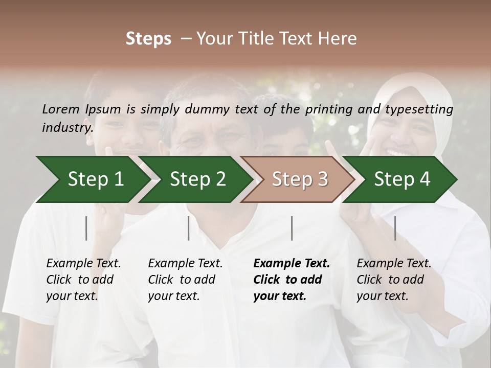 Teenager Boy Cheerful PowerPoint Template