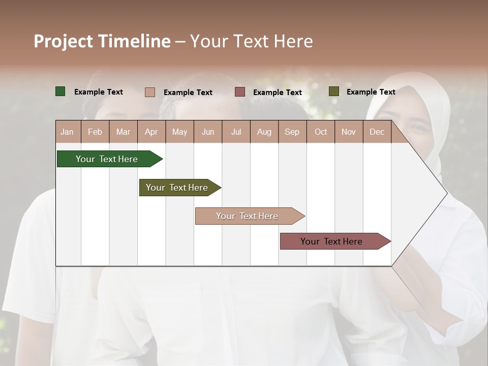 Teenager Boy Cheerful PowerPoint Template