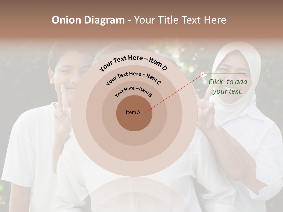 Teenager Boy Cheerful PowerPoint Template