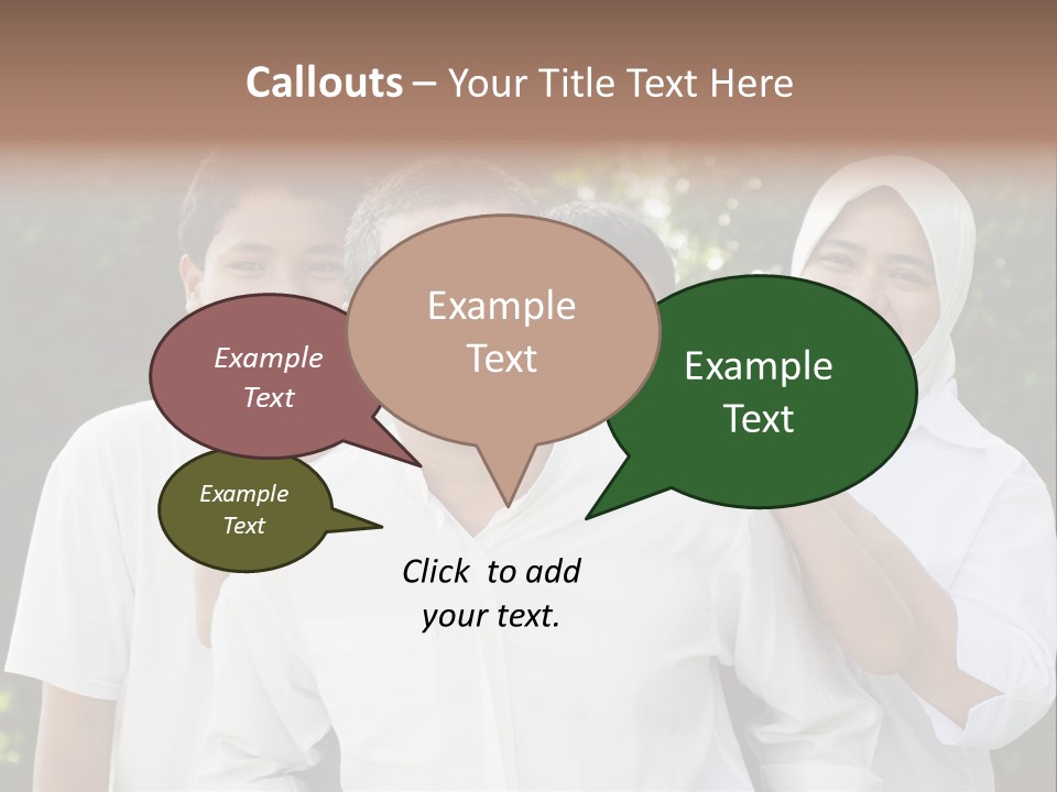 Teenager Boy Cheerful PowerPoint Template