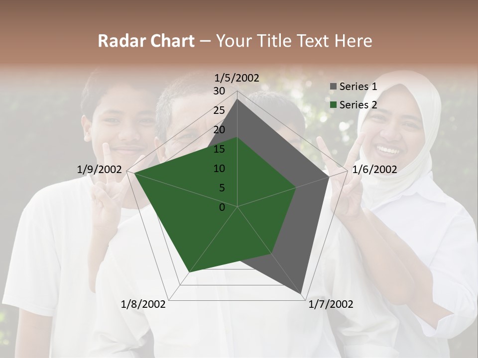 Teenager Boy Cheerful PowerPoint Template