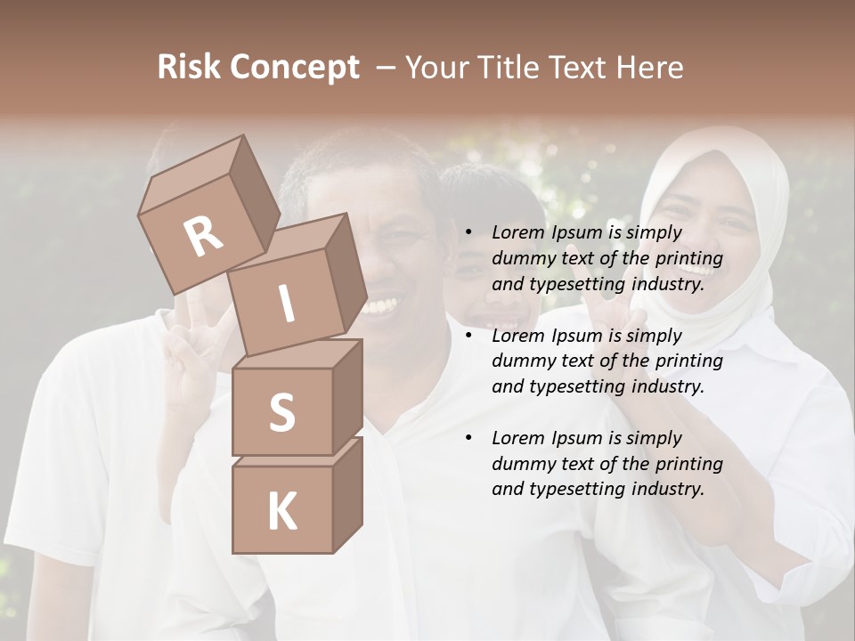 Teenager Boy Cheerful PowerPoint Template