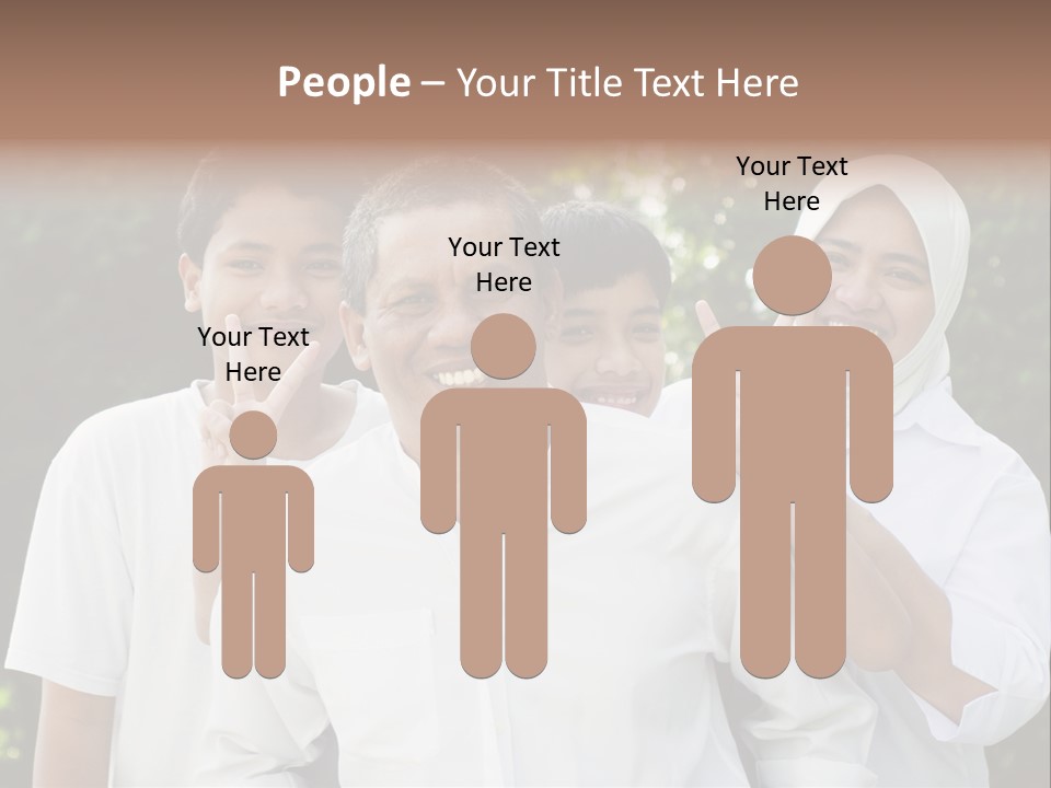 Teenager Boy Cheerful PowerPoint Template