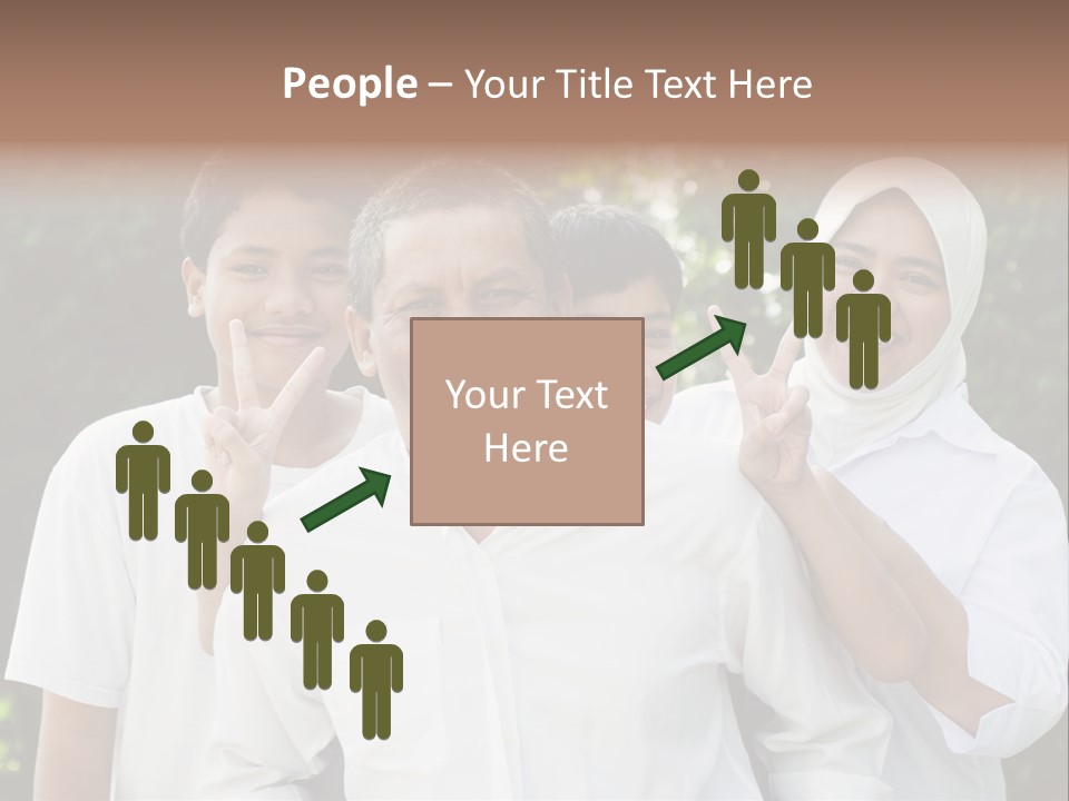 Teenager Boy Cheerful PowerPoint Template