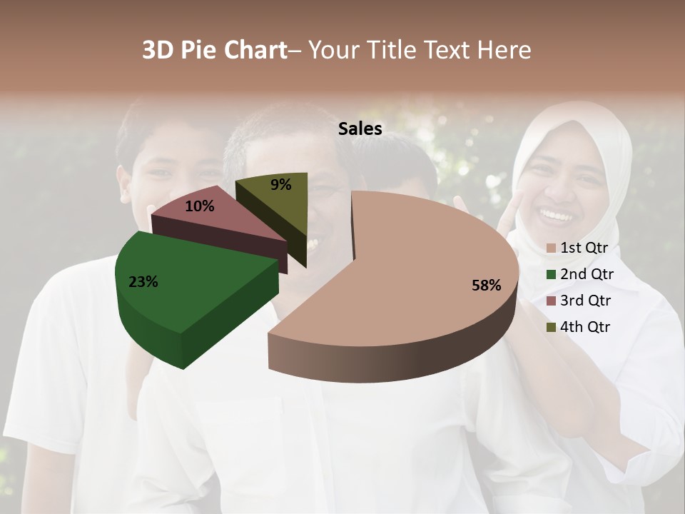 Teenager Boy Cheerful PowerPoint Template