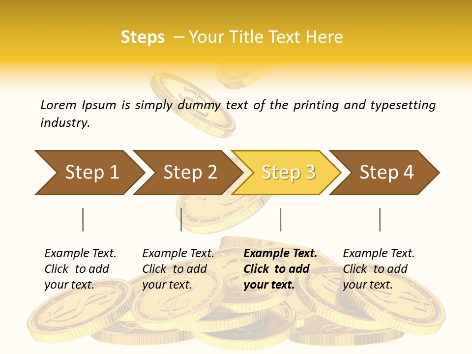Dollar Large Buying PowerPoint Template
