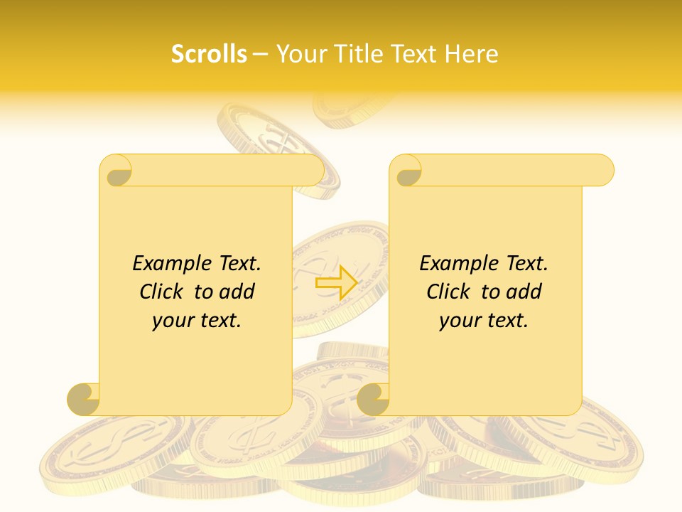 Dollar Large Buying PowerPoint Template