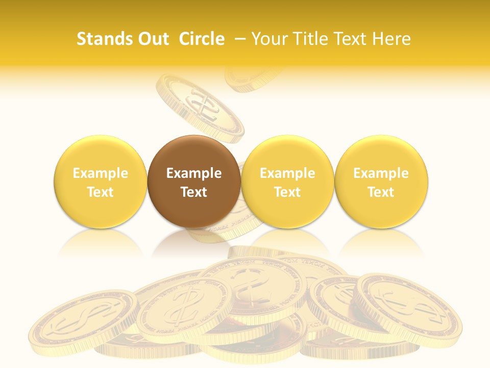 Dollar Large Buying PowerPoint Template