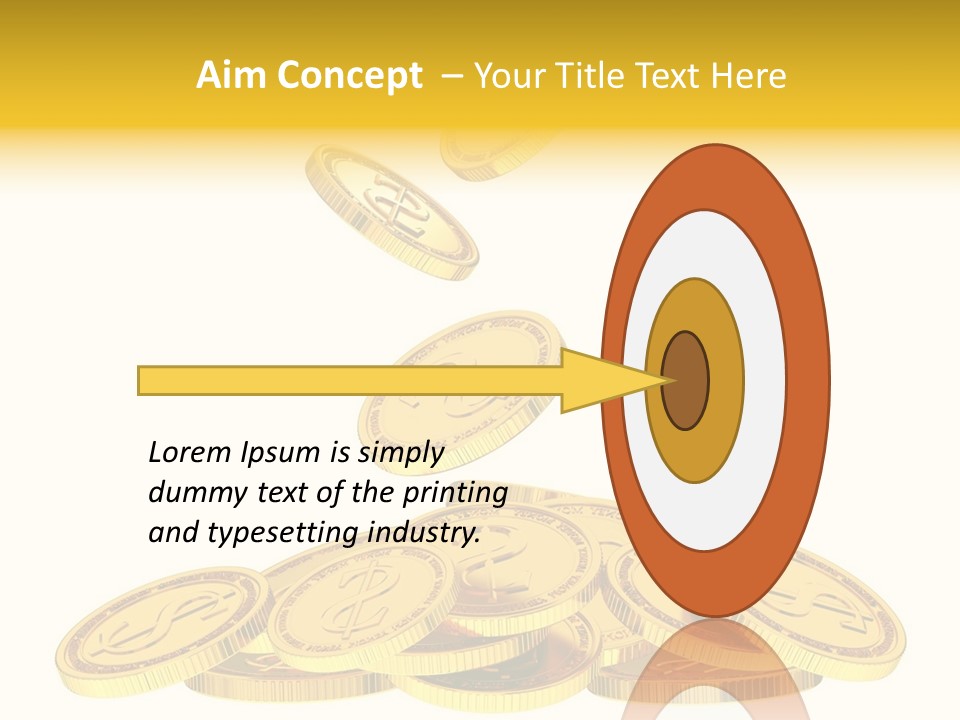 Dollar Large Buying PowerPoint Template