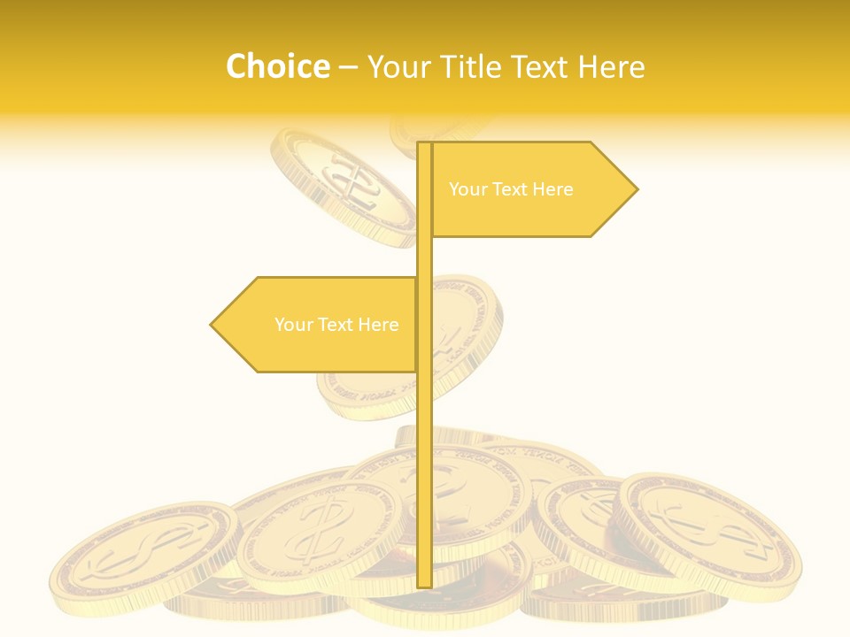 Dollar Large Buying PowerPoint Template