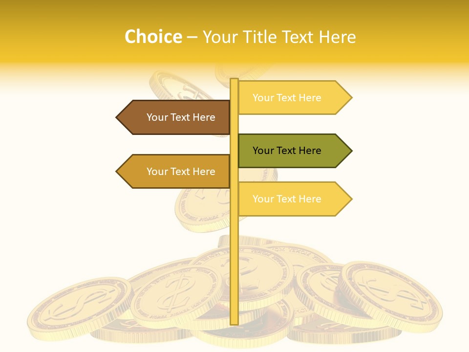 Dollar Large Buying PowerPoint Template