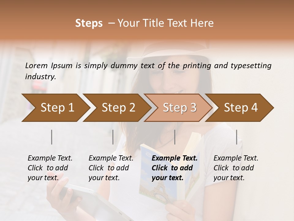 Cheerful Book Pad PowerPoint Template