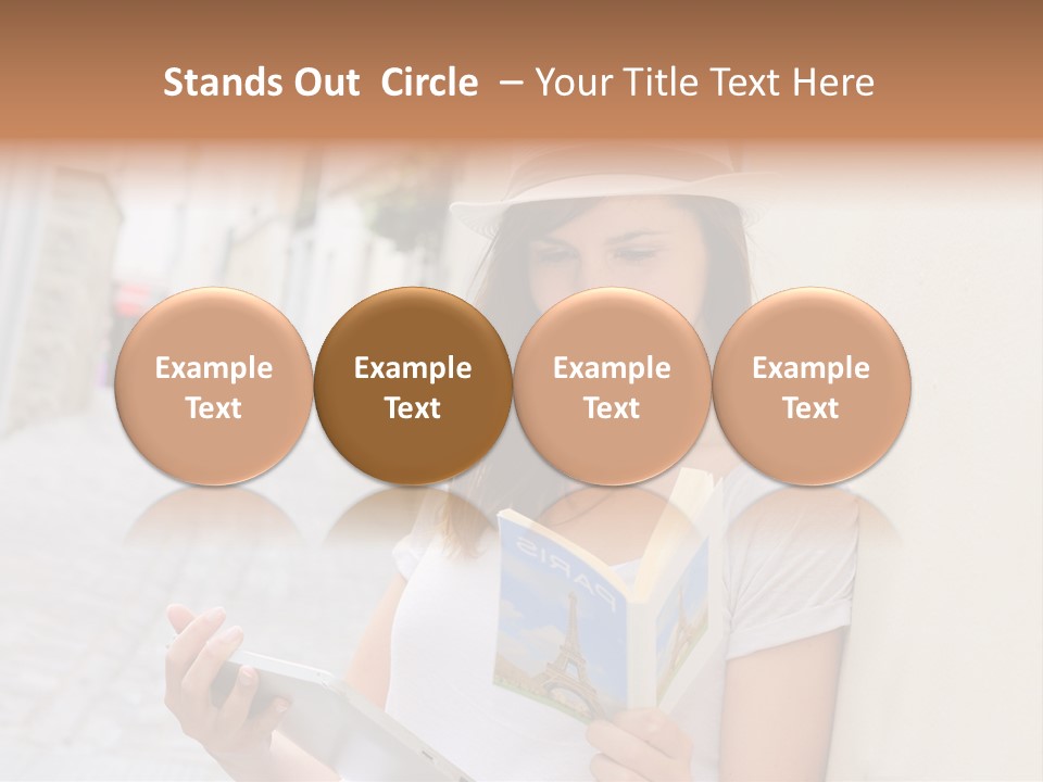 Cheerful Book Pad PowerPoint Template