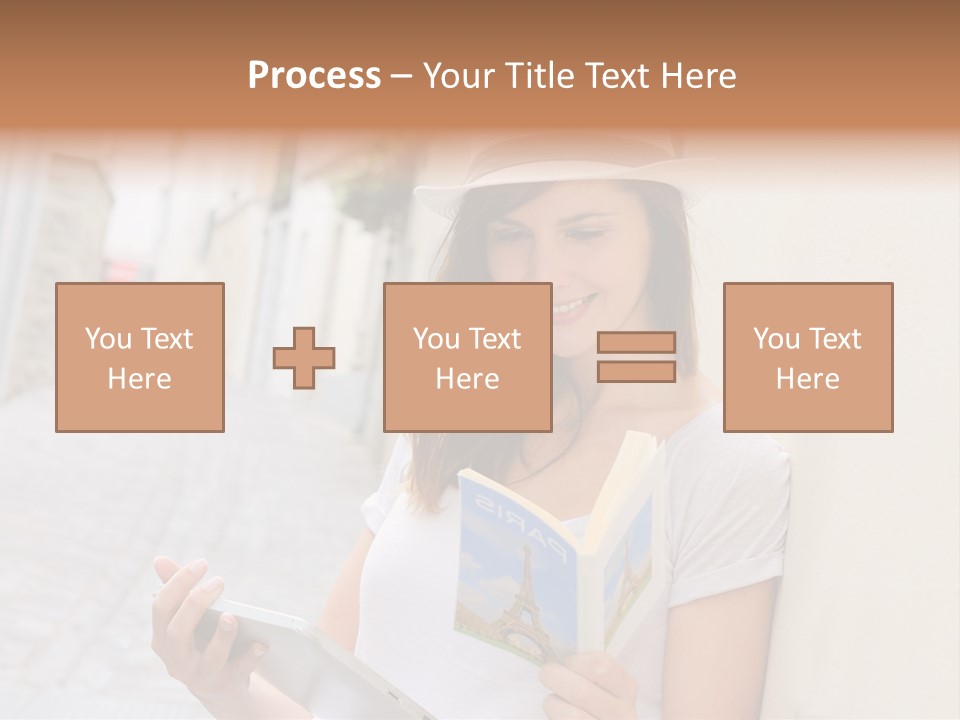 Cheerful Book Pad PowerPoint Template