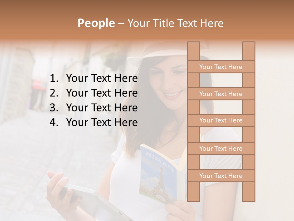 Cheerful Book Pad PowerPoint Template