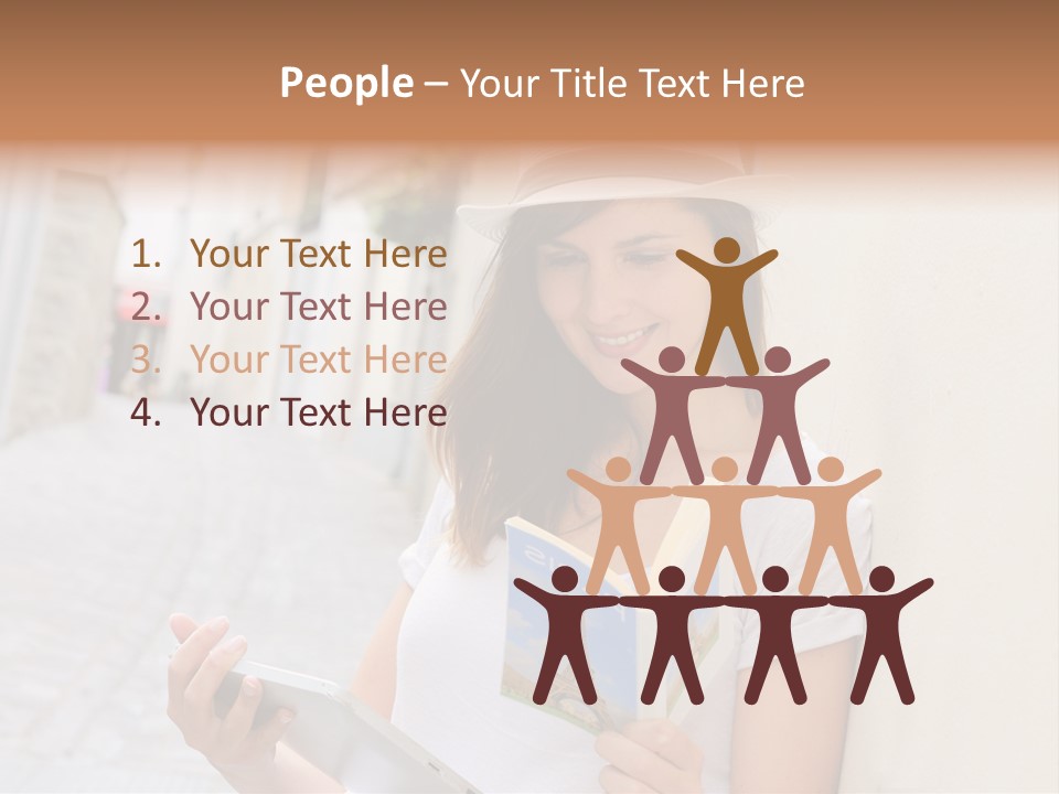 Cheerful Book Pad PowerPoint Template