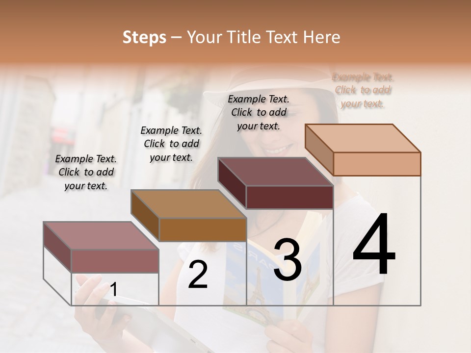 Cheerful Book Pad PowerPoint Template
