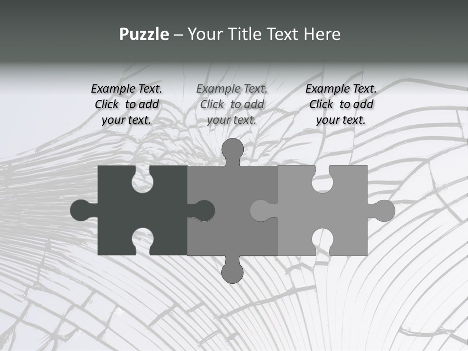 Crushed Demolished Accident PowerPoint Template
