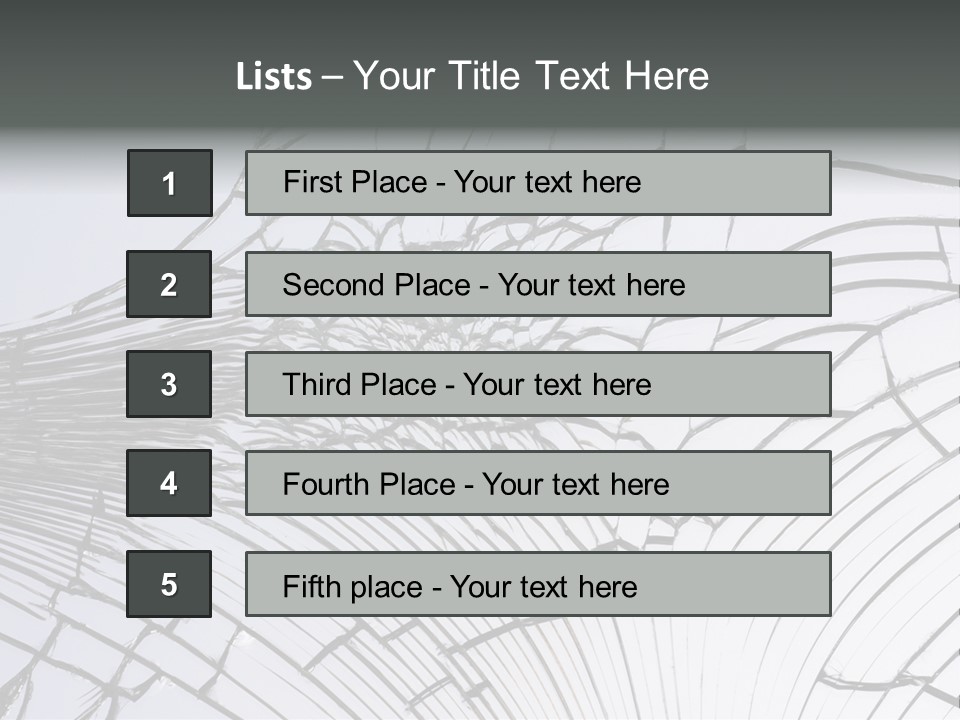 Crushed Demolished Accident PowerPoint Template