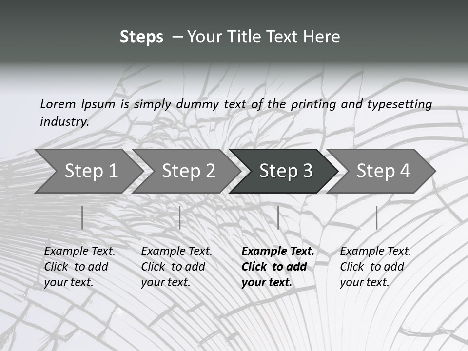 Crushed Demolished Accident PowerPoint Template