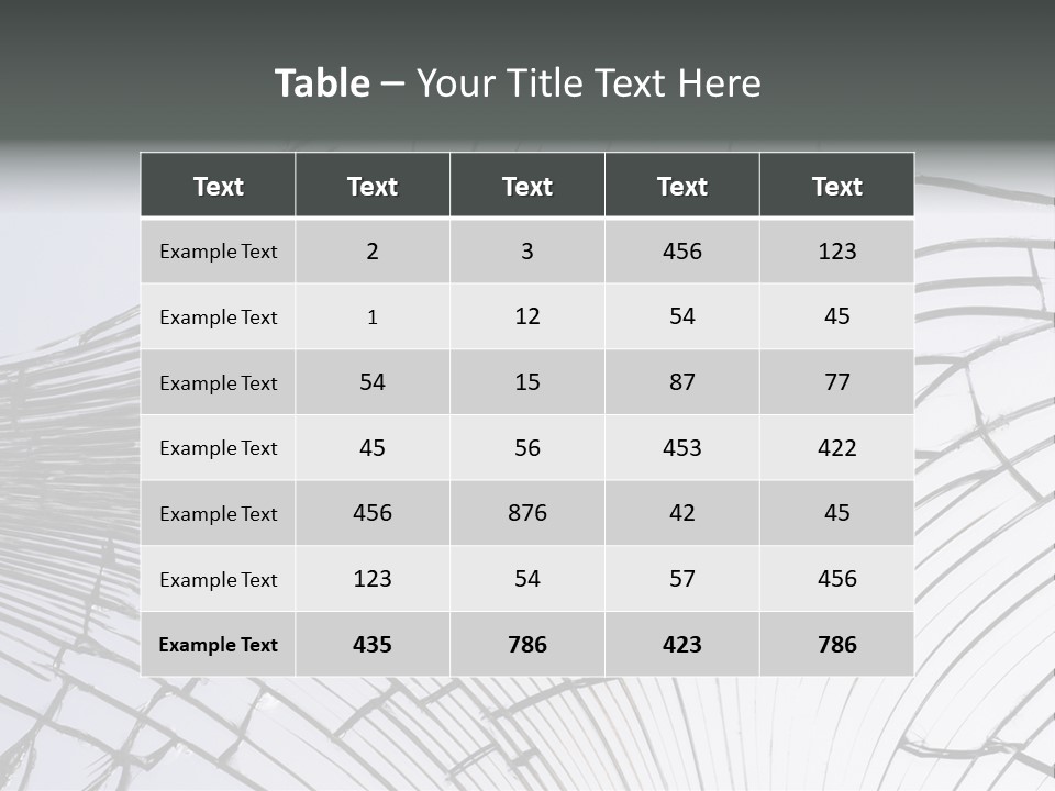 Crushed Demolished Accident PowerPoint Template