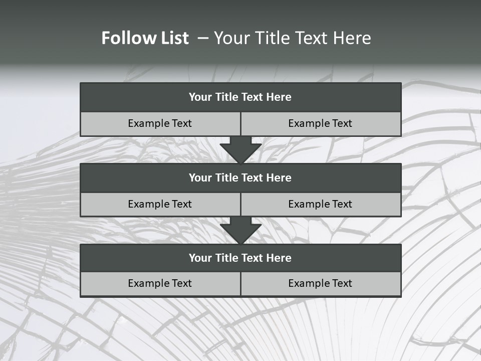 Crushed Demolished Accident PowerPoint Template