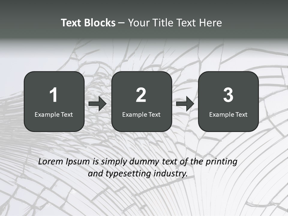 Crushed Demolished Accident PowerPoint Template