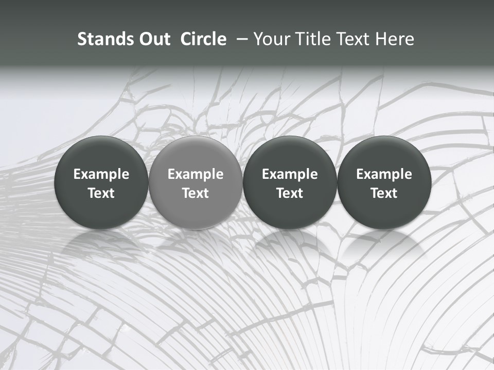 Crushed Demolished Accident PowerPoint Template
