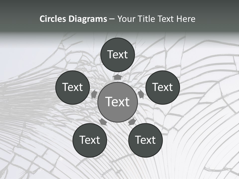 Crushed Demolished Accident PowerPoint Template
