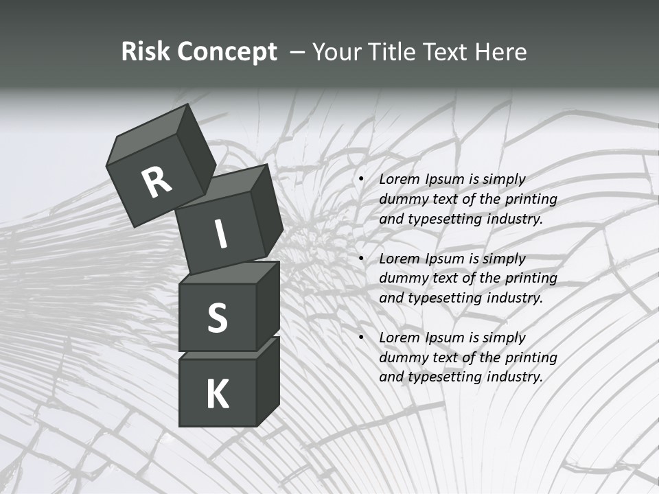 Crushed Demolished Accident PowerPoint Template
