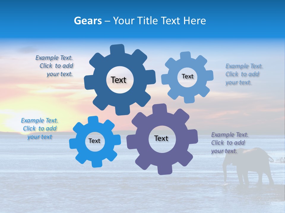 Male Modern Luxury PowerPoint Template