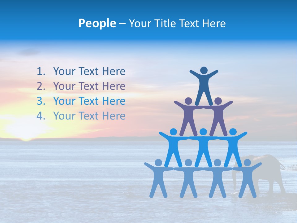 Male Modern Luxury PowerPoint Template