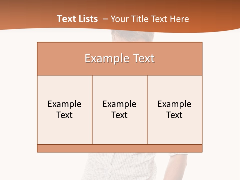 A Man In A White Shirt Is Holding His Sunglasses PowerPoint Template
