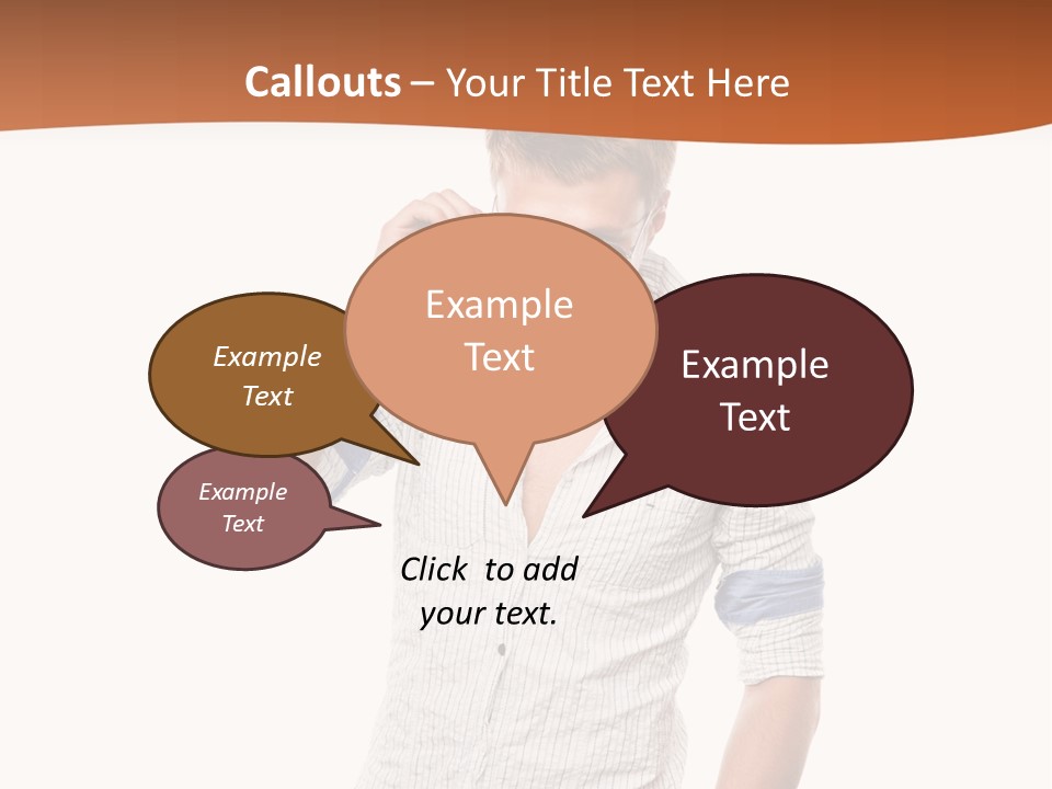 A Man In A White Shirt Is Holding His Sunglasses PowerPoint Template