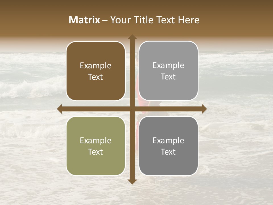 Joy Joyful Ocean PowerPoint Template