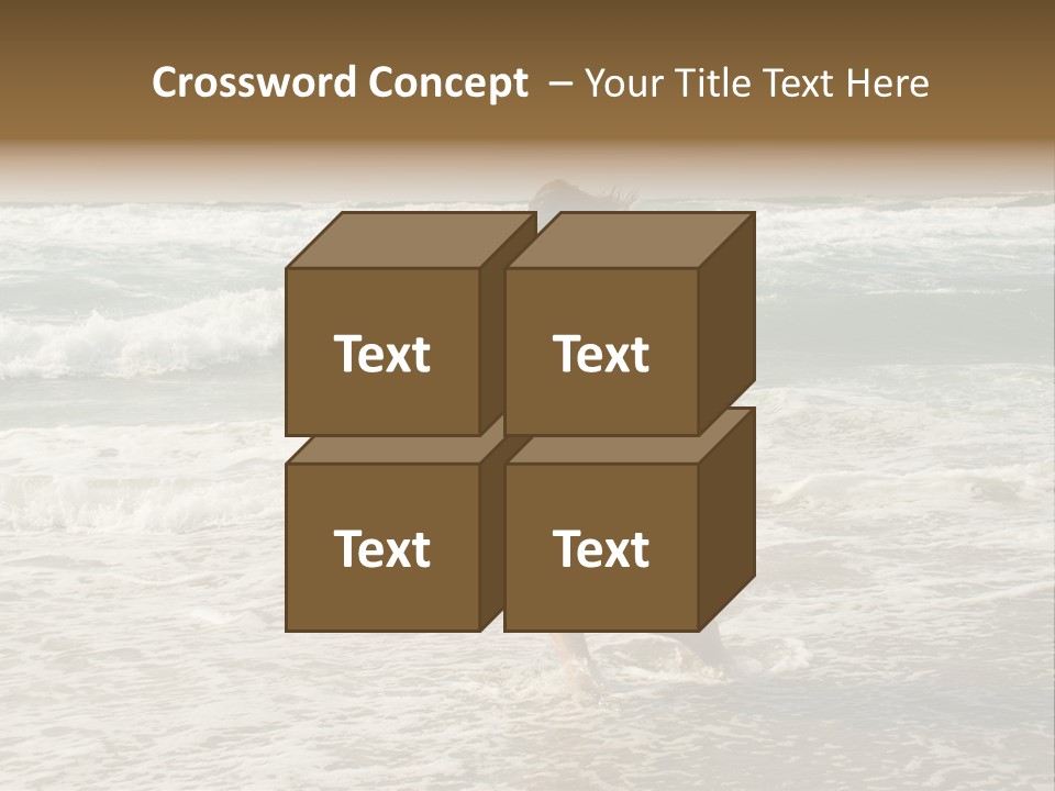 Joy Joyful Ocean PowerPoint Template