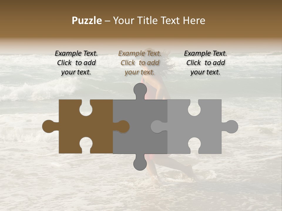 Joy Joyful Ocean PowerPoint Template