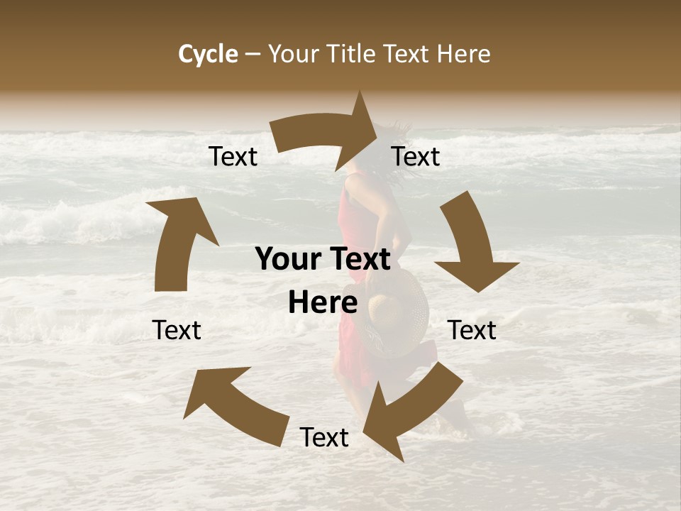 Joy Joyful Ocean PowerPoint Template
