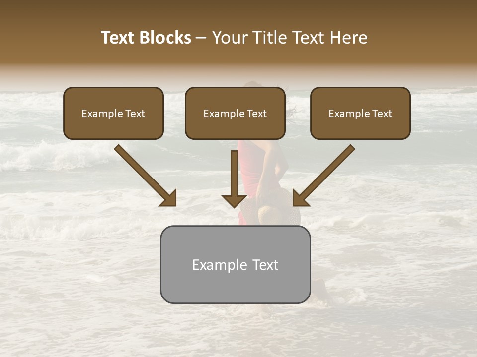 Joy Joyful Ocean PowerPoint Template