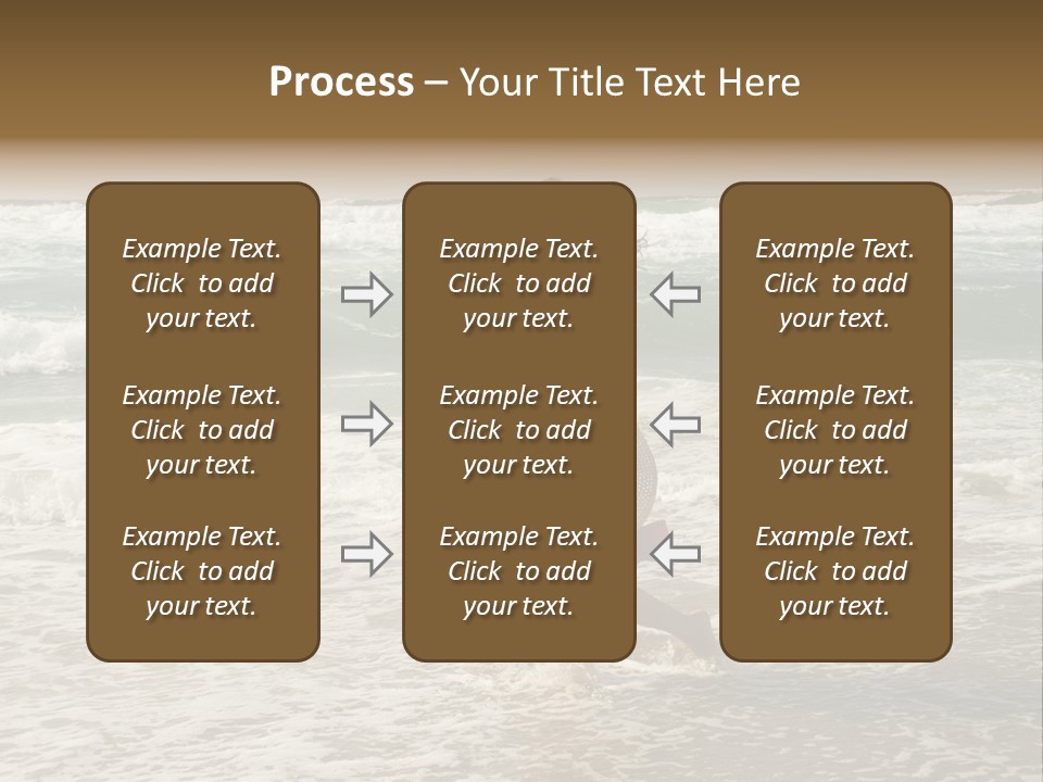 Joy Joyful Ocean PowerPoint Template